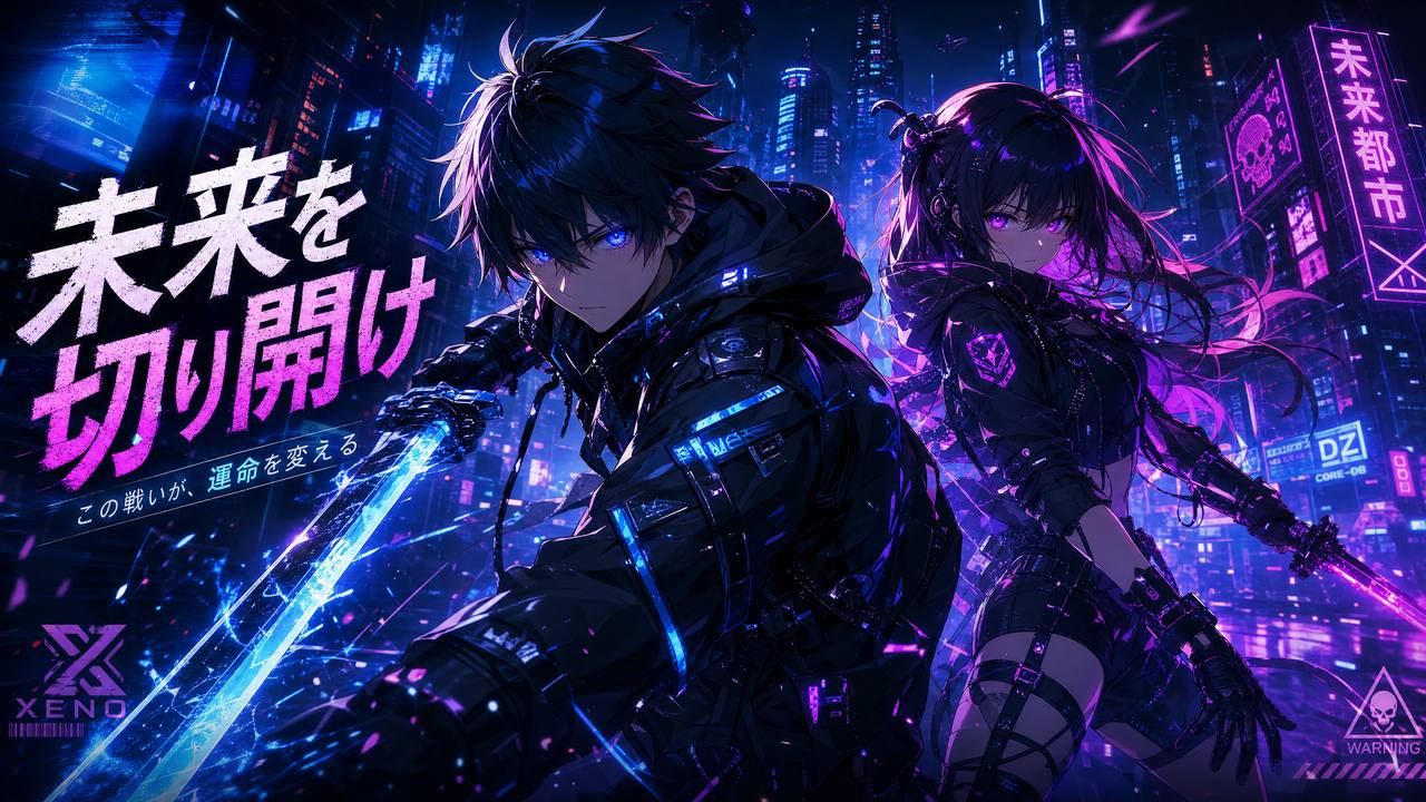 国产-赛博都市原创动漫